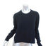Celine Cashmere Triomphe Sweater Navy Size Small Crewneck Pullover