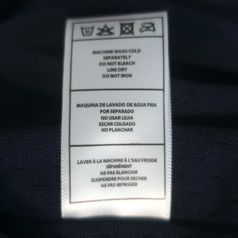 Kith x Mitchell &amp; Ness Satin Warm-Up Jacket Navy Size Medium