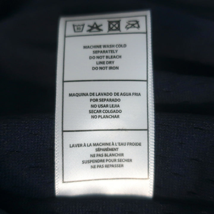 Kith x Mitchell &amp; Ness Satin Warm-Up Jacket Navy Size Medium