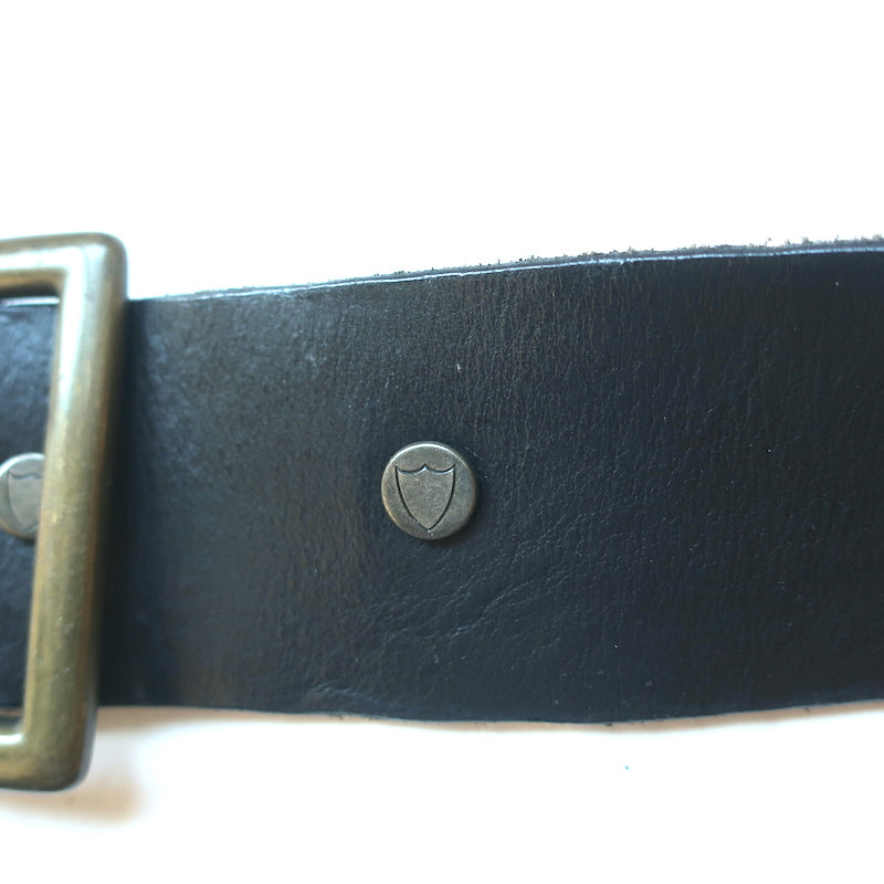 Hollywood Trading Company Manta Studded Belt Black Stingray