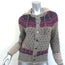 Free People On My Way Hoodie Sweater Taupe Embroidered Knit Size Extra Small