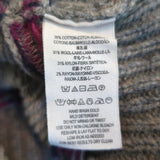 Free People On My Way Hoodie Sweater Taupe Embroidered Knit Size Extra Small