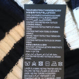 Saint Laurent Cashmere Cable Knit Cardigan Navy Size Small V-Neck Sweater