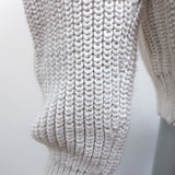 Zadig & Voltaire Sweater Kary Cow Pink/Cream Ombre Ribbed Knit Size Small