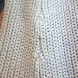 Zadig & Voltaire Sweater Kary Cow Pink/Cream Ombre Ribbed Knit Size Small