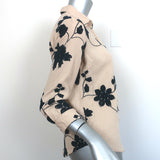 Anthropologie Isabella Sinclair Embroidered Top Beige Size Extra Small NEW