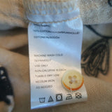 Anthropologie Isabella Sinclair Embroidered Top Beige Size Extra Small NEW