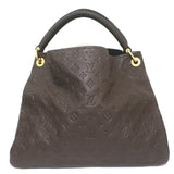 Louis Vuitton Artsy MM Hobo Dark Brown Monogram Empreinte Leather Shoulder Bag