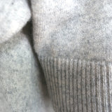 Michael Kors Cashmere Sweater Dress with Cowl Marble Gray Size Medium