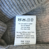 Michael Kors Cashmere Sweater Dress with Cowl Marble Gray Size Medium