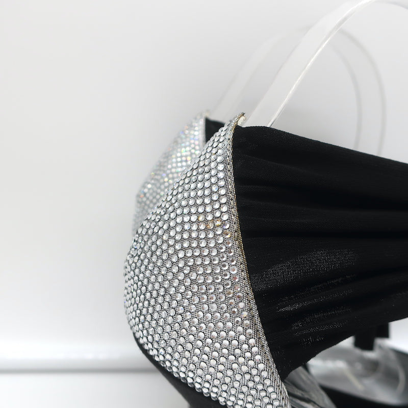 Rene Caovilla Crystal-Embellished Ankle Tie d&