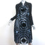 Jean Paul Gaultier Maille Femme Draped Cardigan Dress Charcoal Knit Size Medium