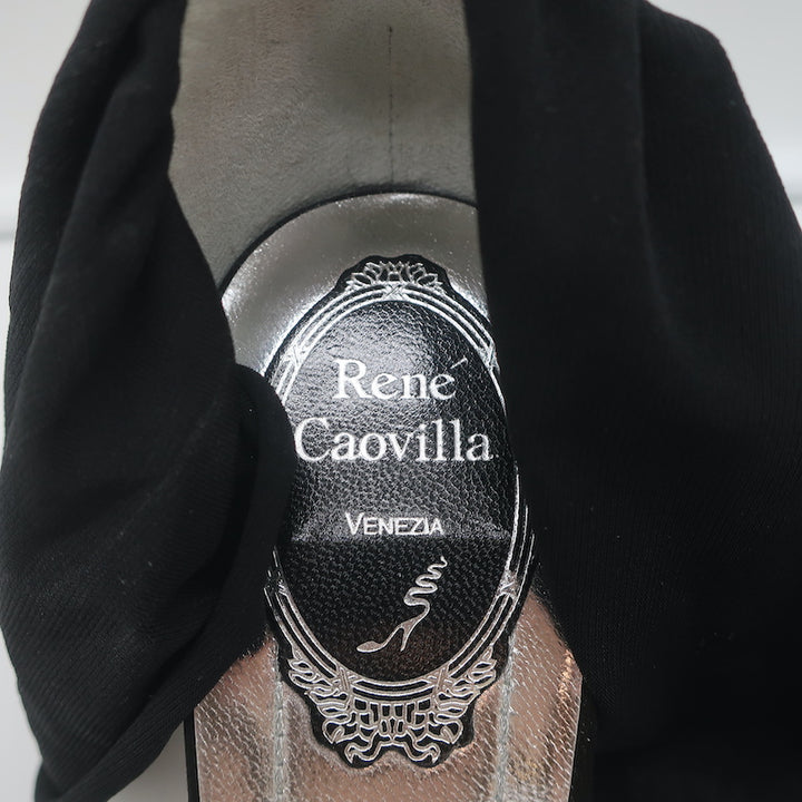 Rene Caovilla Crystal-Embellished Ankle Tie d&