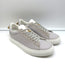 Buscemi Tennis Lock Low Top Sneakers Gray Leather & Suede Size 38.5