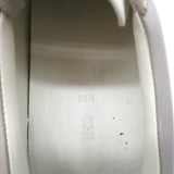 Buscemi Tennis Lock Low Top Sneakers Gray Leather & Suede Size 38.5