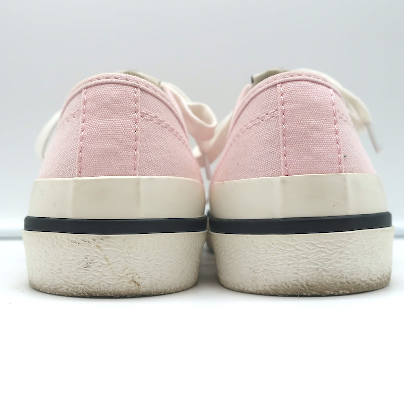 Isabel Marant Binkoo Low Top Sneakers Pink Canvas Size 8 Womens