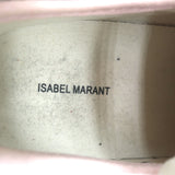 Isabel Marant Binkoo Low Top Sneakers Pink Canvas Size 8 Womens