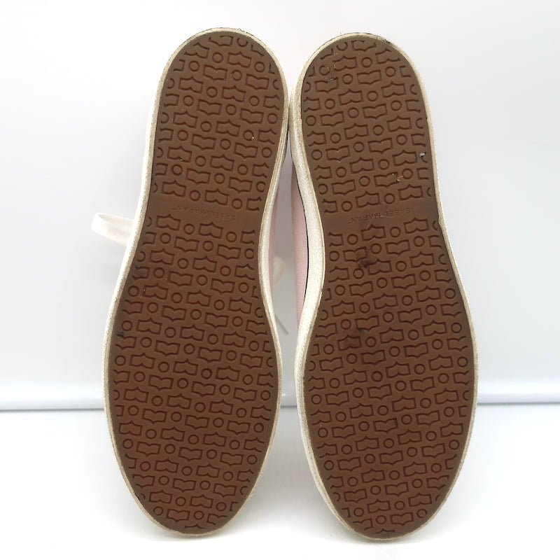 Isabel Marant Binkoo Low Top Sneakers Pink Canvas Size 8 Womens