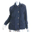 Burberry Brit Hooded Utility Jacket Navy Cotton Size Medium