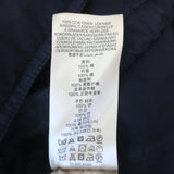 Burberry Brit Hooded Utility Jacket Navy Cotton Size Medium