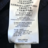 Burberry Brit Hooded Utility Jacket Navy Cotton Size Medium