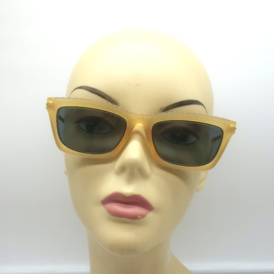 Michael Kors Stowe Rectangular Sunglasses Sunshine Yellow MK2087U 357087