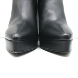 Proenza Schouler Platform Pointed Toe Ankle Boots Ave Black Leather Size 36.5