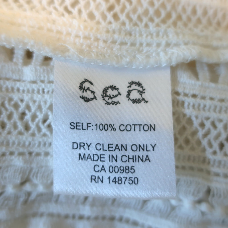SEA New York SEA Fringe-Trim sweater Small, on scale