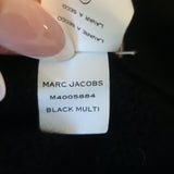Marc Jacobs Varsity Sweater Jacket Black/Gray Wool-Cashmere Size Small