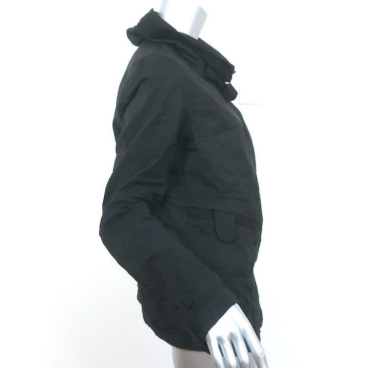 Transit Par-Such Lightweight Jacket Black Cotton-Blend Size 4