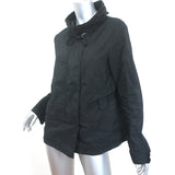 Transit Par-Such Lightweight Jacket Black Cotton-Blend Size 4