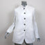 Massimo Alba Hong Kong Jacket White Cotton-Linen Size Large