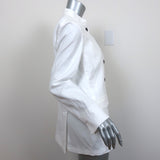 Massimo Alba Hong Kong Jacket White Cotton-Linen Size Large