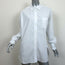 Sies Marjan Shirt Sander White Crinkled Poplin Size 8 Long Sleeve Blouse