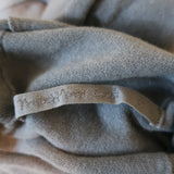 Transit Par-Such Turtleneck Sweater Gray Wool-Blend Size 4 Boxy Pullover