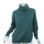 Maison Ullens Cashmere Cowl Neck Pullover Sweater Evergreen Size Medium NEW