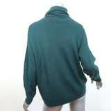 Maison Ullens Cashmere Cowl Neck Pullover Sweater Evergreen Size Medium NEW