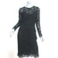 Dolce & Gabbana Cordonetto Lace Dress Black Size 40 Long Sleeve Sheath