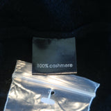 Le Superbe Cashmere Pineapple Cardigan Black Size Extra Small NEW