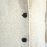 Isabel Marant Etoile Coat Dante Cream Boucle Size 38 Oversize Jacket