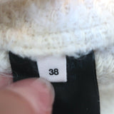 Isabel Marant Etoile Coat Dante Cream Boucle Size 38 Oversize Jacket