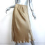 Mes Demoiselles Midi Skirt Lola Gold Satin Size 36