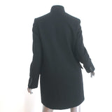 Stella McCartney Jacket Black Wool-Cashmere Size 40 Oversize Blazer