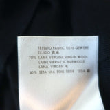 Stella McCartney Turtleneck Sweater Navy Virgin Wool-Silk Size 40