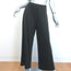 The Row Wide Leg Pants Doi Charcoal Cashmere-Blend Jersey Size Small