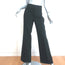 Ralph Lauren Collection Wide Leg Tuxedo Pants Black Wool Size 4