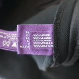 Ralph Lauren Collection Wide Leg Tuxedo Pants Black Wool Size 4