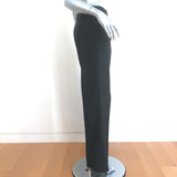 Ralph Lauren Collection Wide Leg Pants Black Wool Size 4
