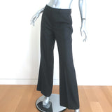 Ralph Lauren Collection Wide Leg Pants Black Wool Size 4