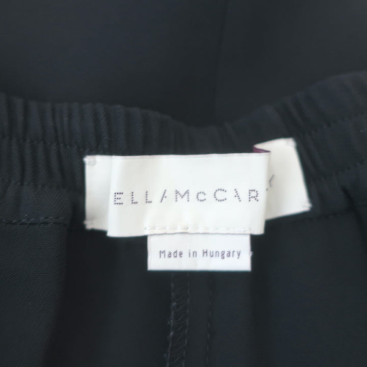 Stella McCartney Jogger Pants Black Crepe Size 36